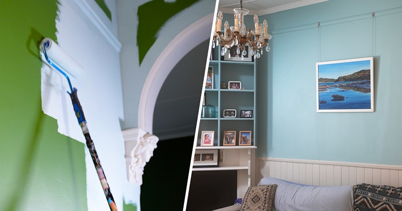 How To Paint Over A Dark Wall